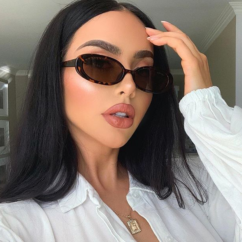 Women Fashion Glasses - New Oval Vintage Sunglasses Women Fashion