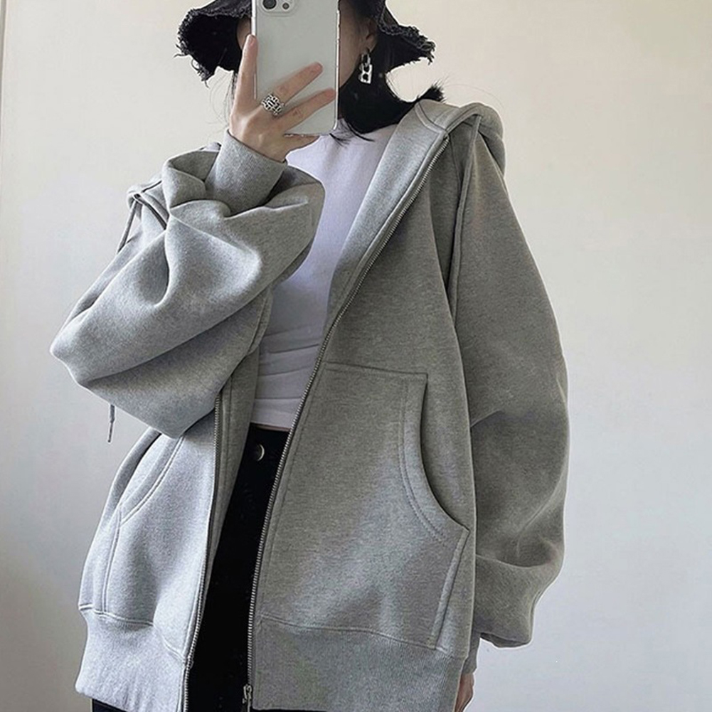 Longline Cardigan Knit - Men and Women Fleece Lined Hooded