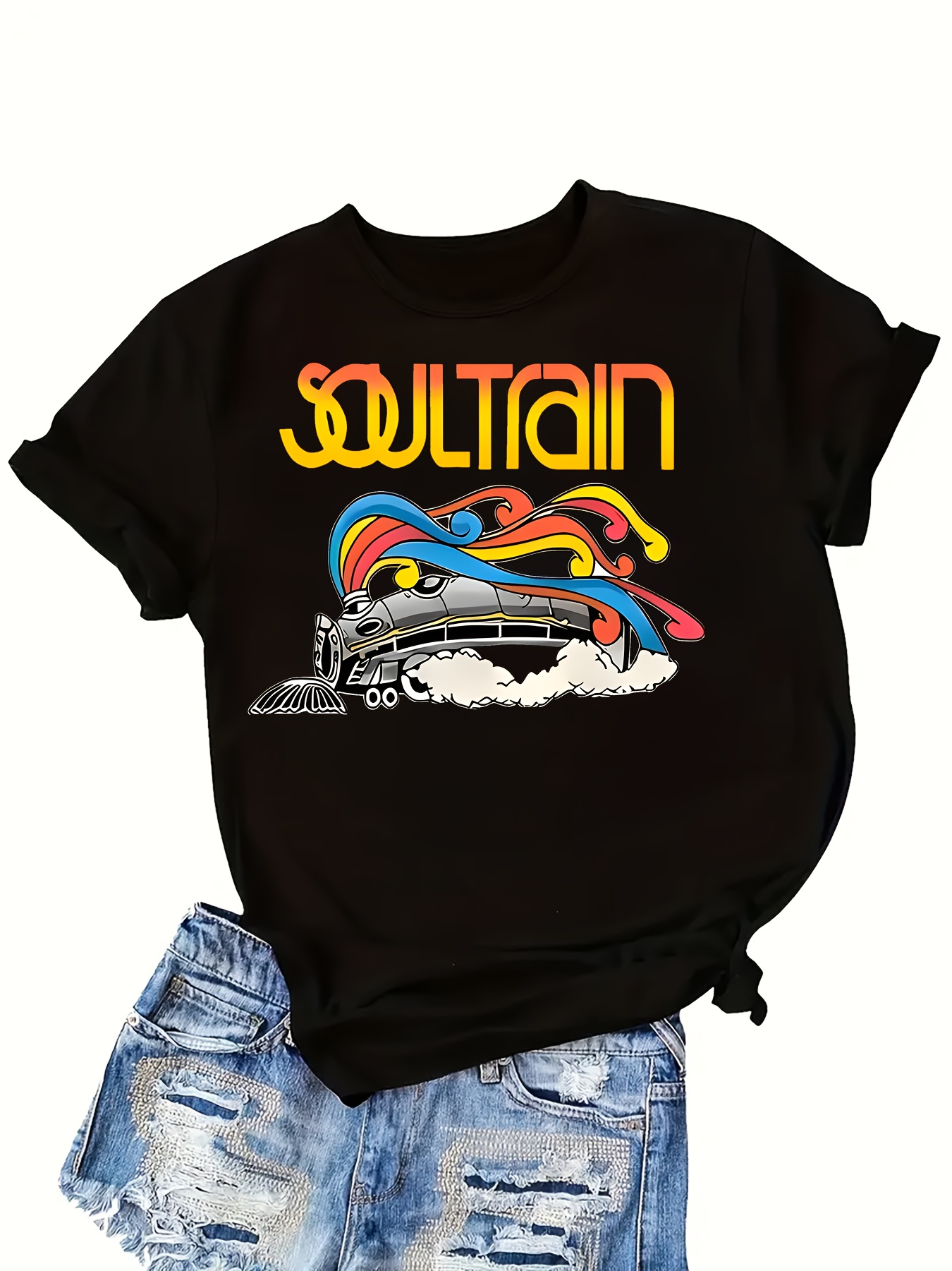 Women'S Fashion From The 70S - Soul Train Retro Women's Tee -