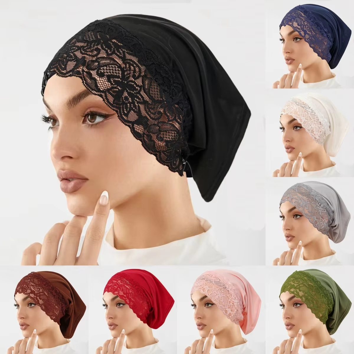 Women Fashion Youtube - Muslim Headwear Inner Hijab Undercap With