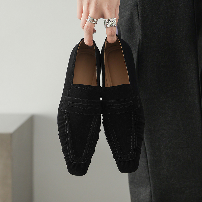 Spring Genuine Leather Women P - Women Fashion Heels ulasan dan harga