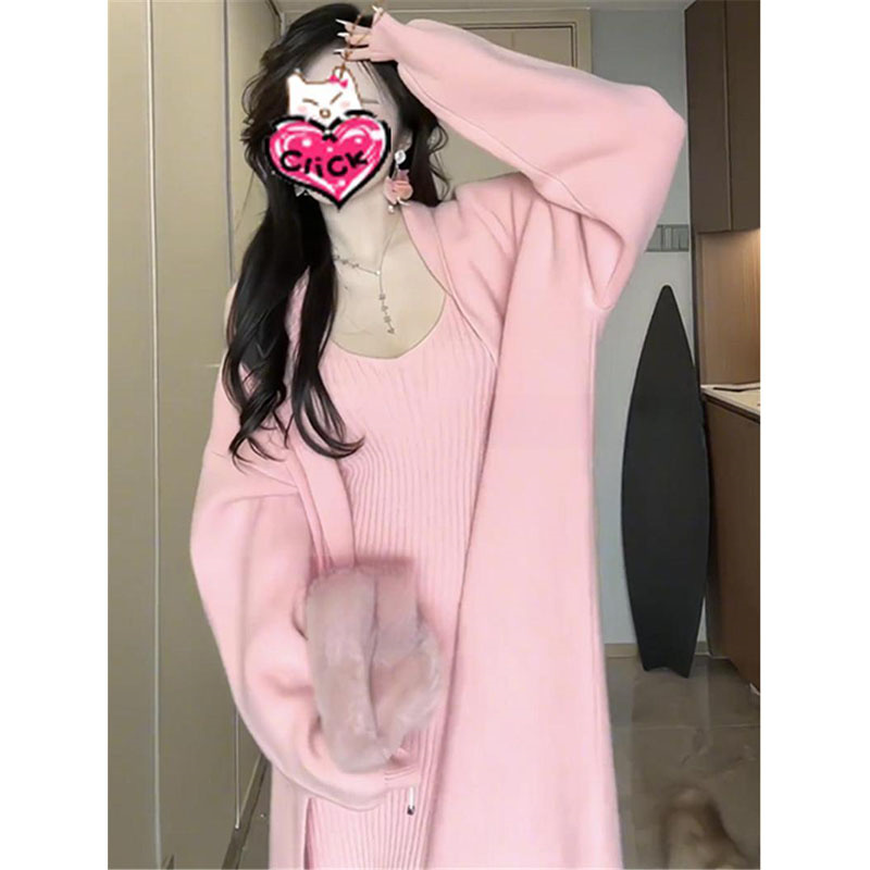 2026 Spring Autumn New Fashion - Longline Cardigan Knit ulasan dan harga