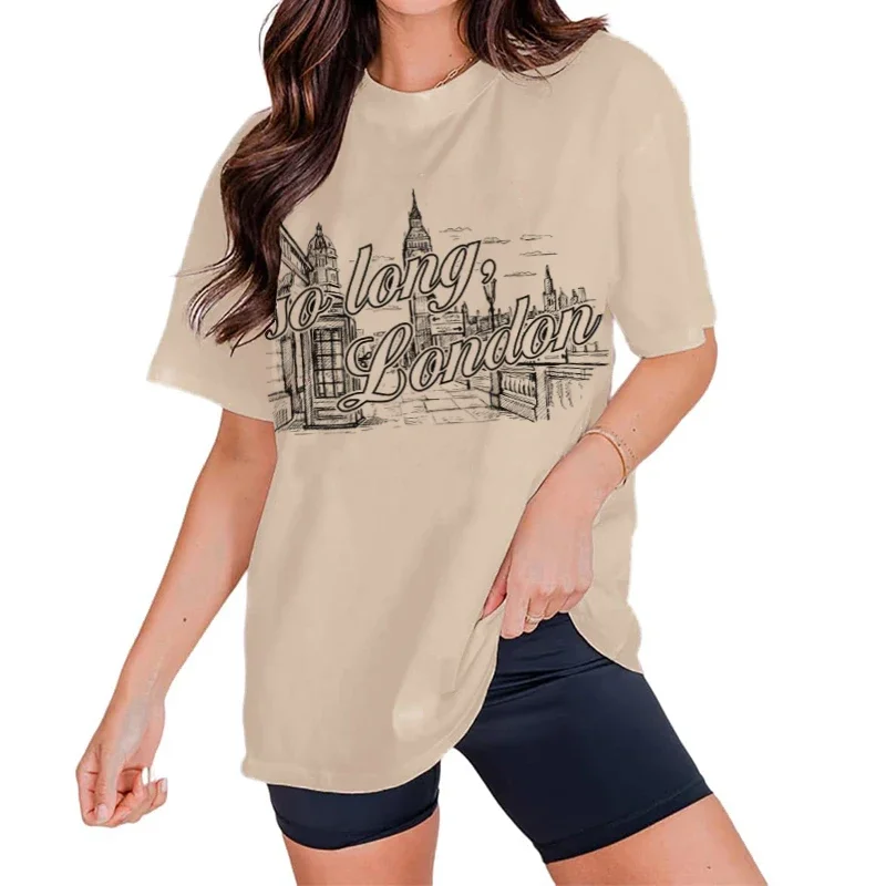 So Long London Vintage T-Shirt - Women'S Fashion London ulasan dan harga