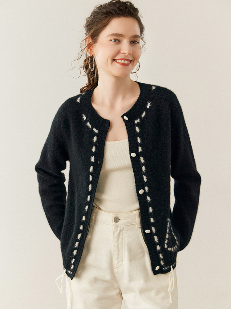 TLOML Women's 100% Cashmere Do - Longline Cardigan Knit ulasan dan harga