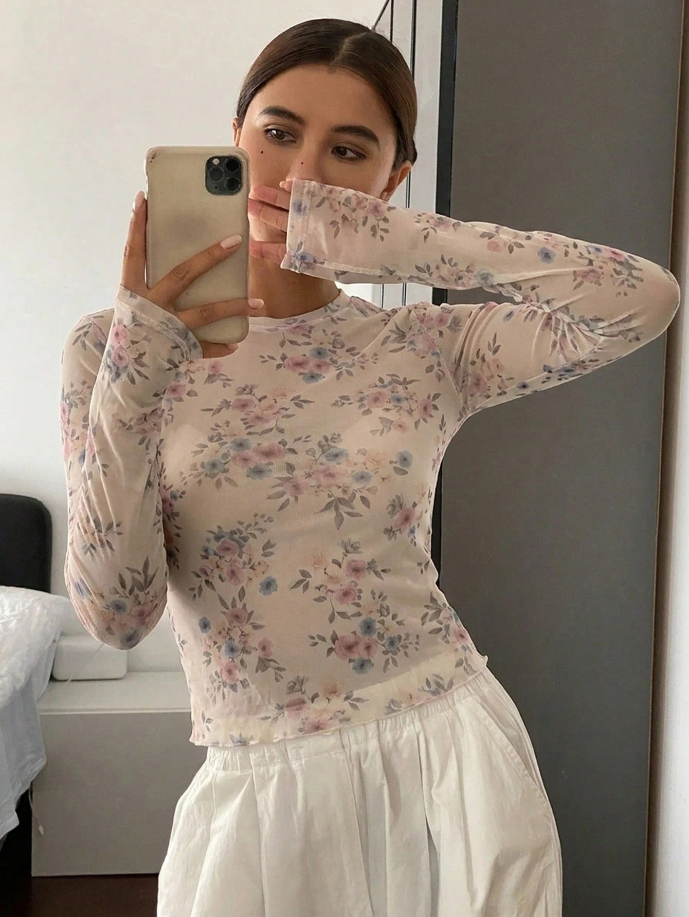 Women 2026 New Autumn Floral P - Women'S Fashion Tops ulasan dan harga