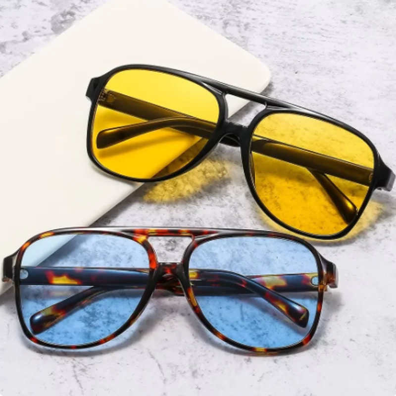 Unisex Fashion Sunglasses UV40 - Women Fashion Glasses ulasan dan harga