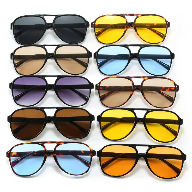 Unisex Fashion Sunglasses UV40 - Women Fashion Glasses ulasan dan harga