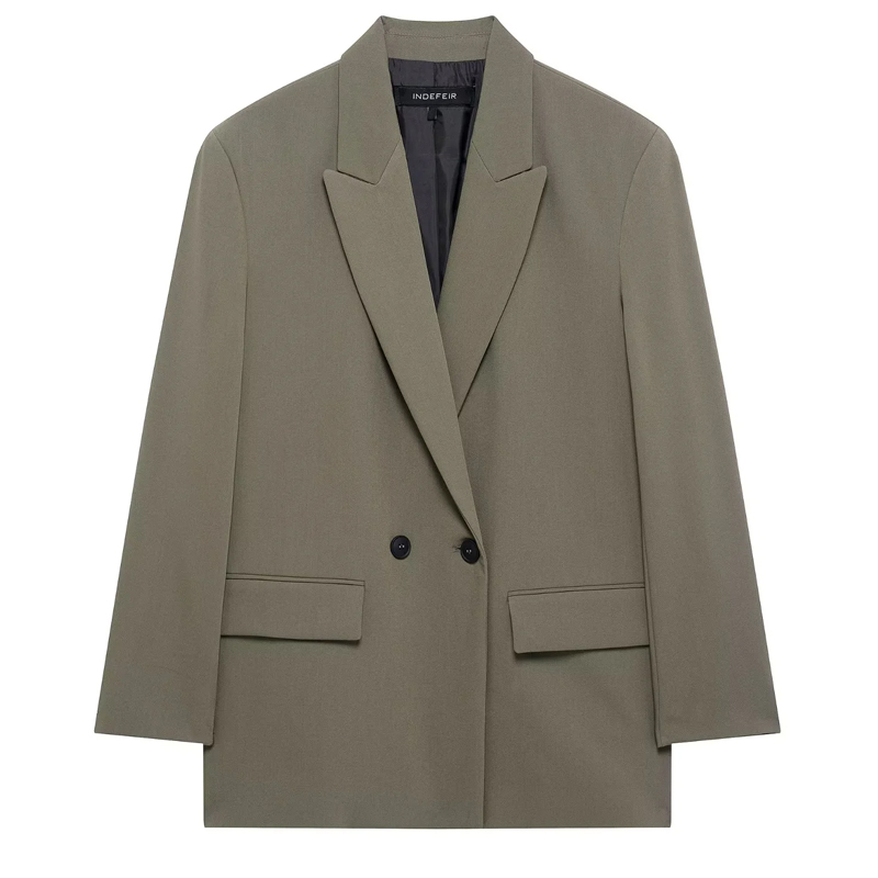 HXAO Blazers For Women Black G - Blazer Women Oversized ulasan dan harga