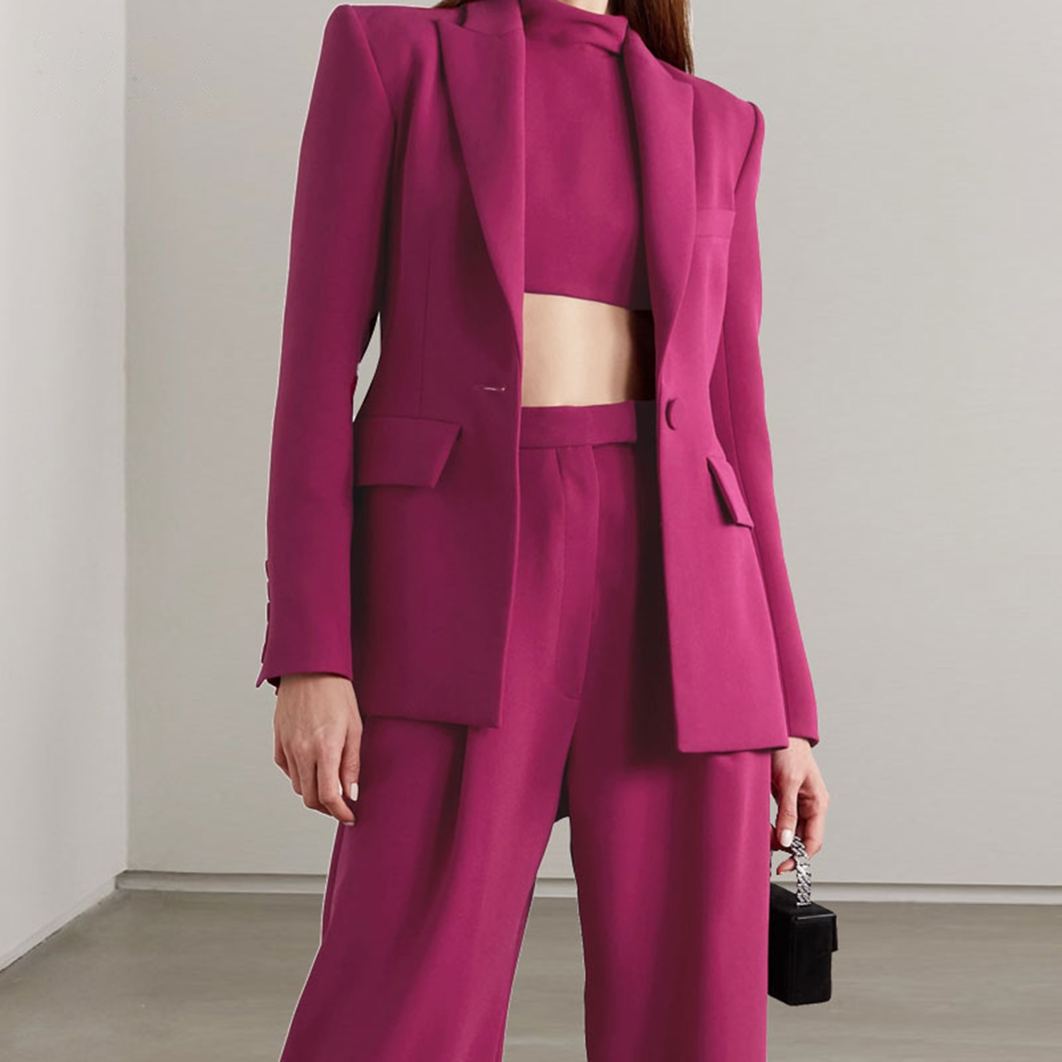 Allingentle Red Lapel Women's  - Women Fashion Jackets ulasan dan harga