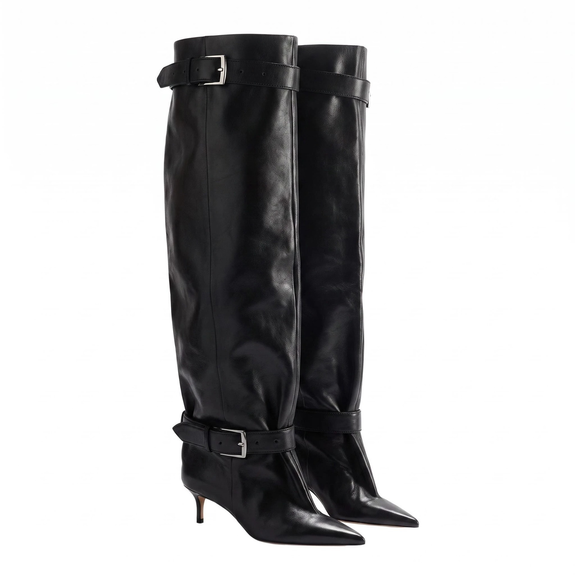 new pointed thin heel over the - Women Fashion Youtube ulasan dan harga