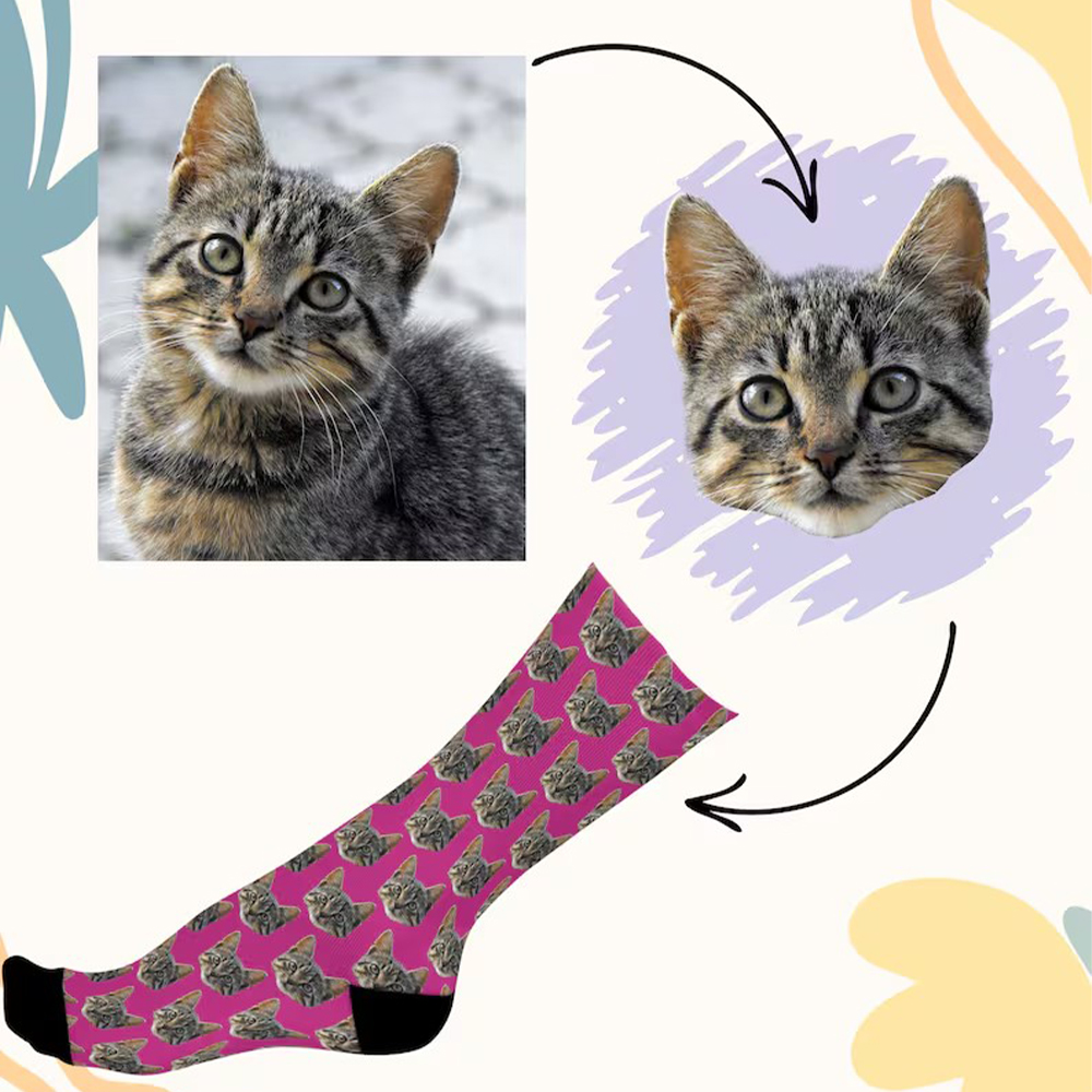 Customize face socks fashion h - Women Fashion Youtube ulasan dan harga
