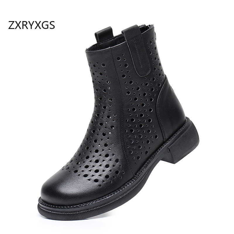 ZXRYXGS Top Layer Cowhide in-t - Women Fashion Youtube ulasan dan harga