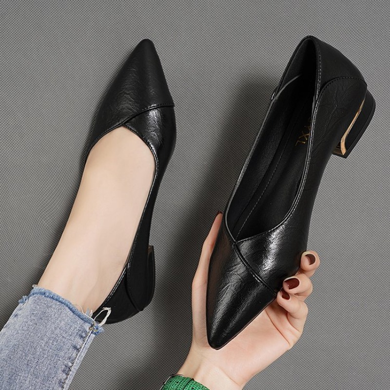 2026 Spring and Autumn New Poi - Women Fashion Heels ulasan dan harga