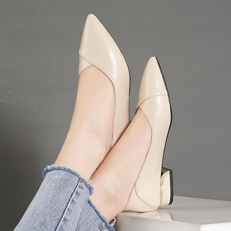 2026 Spring and Autumn New Poi - Women Fashion Heels ulasan dan harga