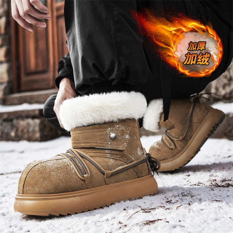 2025 New Winter Men Snow Boots - Women'S Fashion Trends 2025 ulasan dan harga