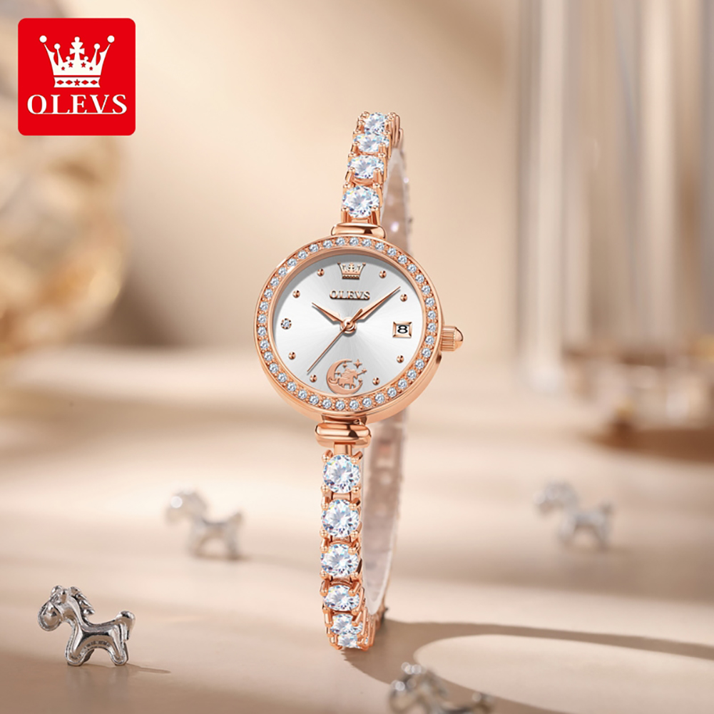 OLEVS 2998 Brand Original Auth - Women'S Fashion Quartz Watch ulasan dan harga