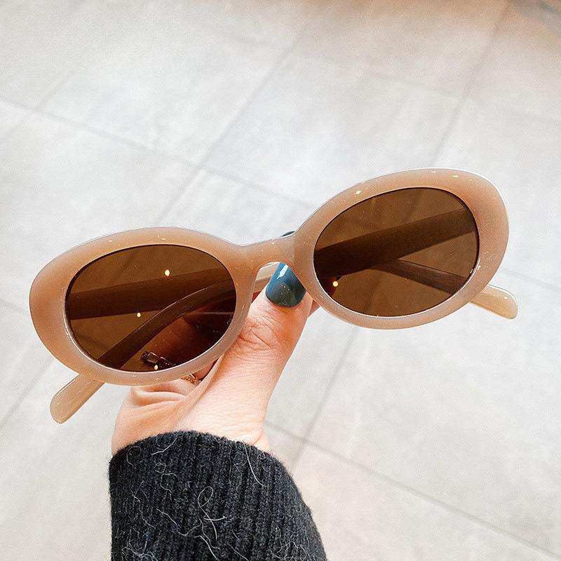 Vintage Small Oval Sunglasses  - Women Fashion Glasses ulasan dan harga