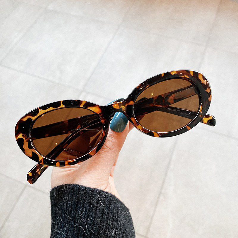 Vintage Small Oval Sunglasses  - Women Fashion Glasses ulasan dan harga