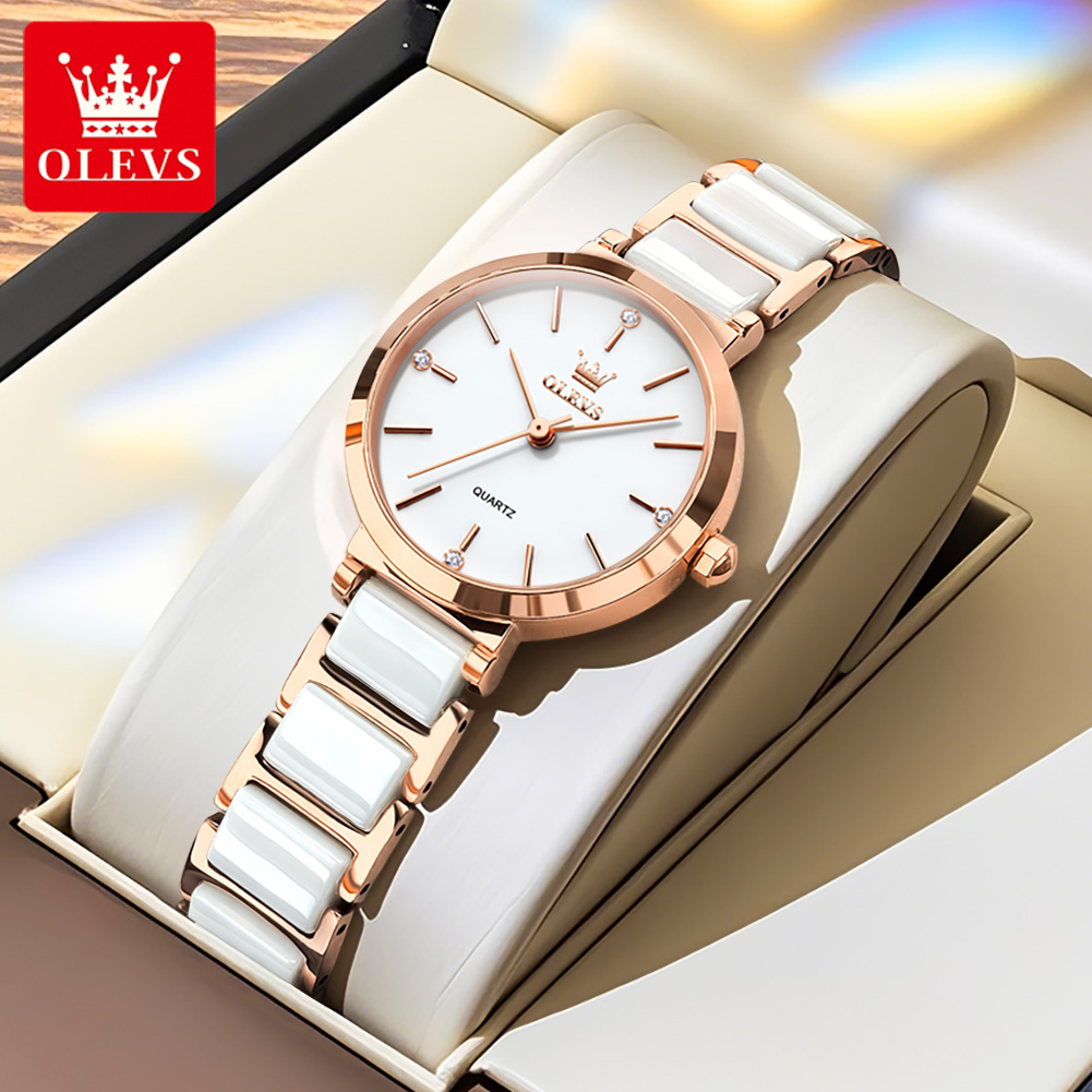 OLEVS Women Watch 5877 Luxury  - Women'S Fashion Quartz Watch ulasan dan harga