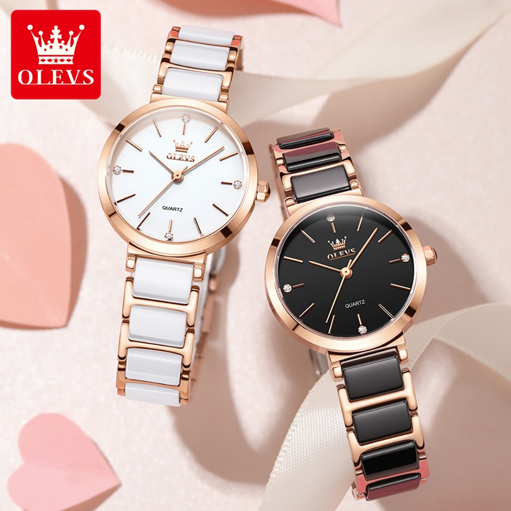 OLEVS Women Watch 5877 Luxury  - Women'S Fashion Quartz Watch ulasan dan harga