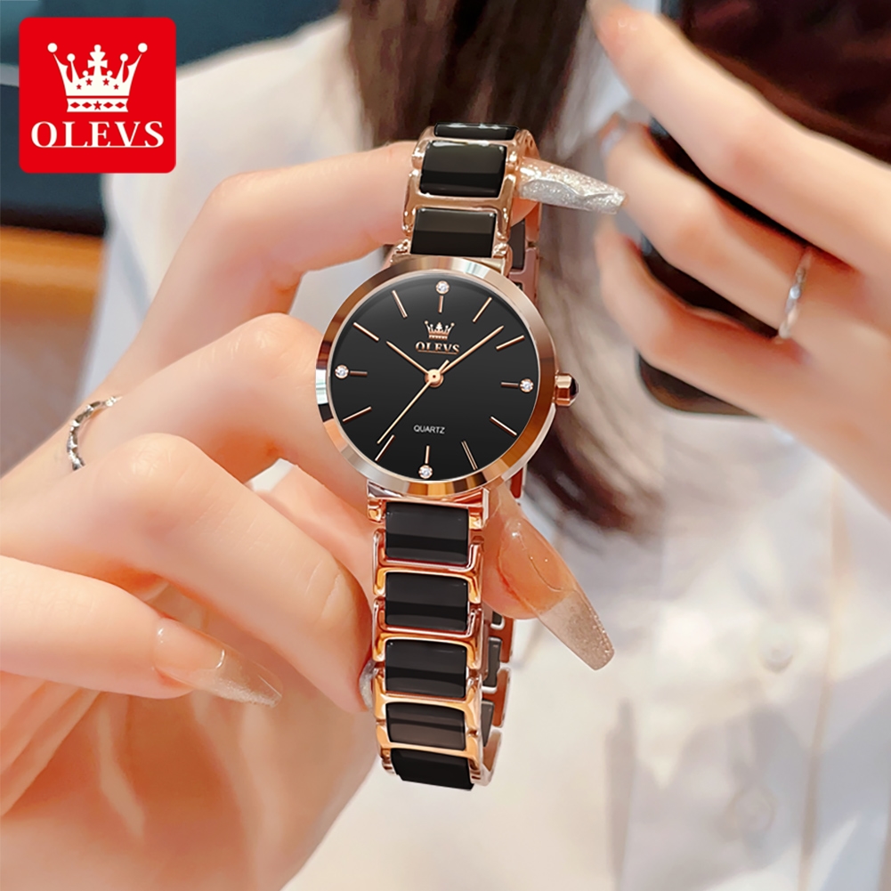 OLEVS Women Watch 5877 Luxury  - Women'S Fashion Quartz Watch ulasan dan harga