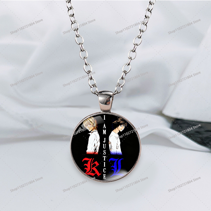 Death Note Time Gem Necklace f - Women Fashion Drawing ulasan dan harga