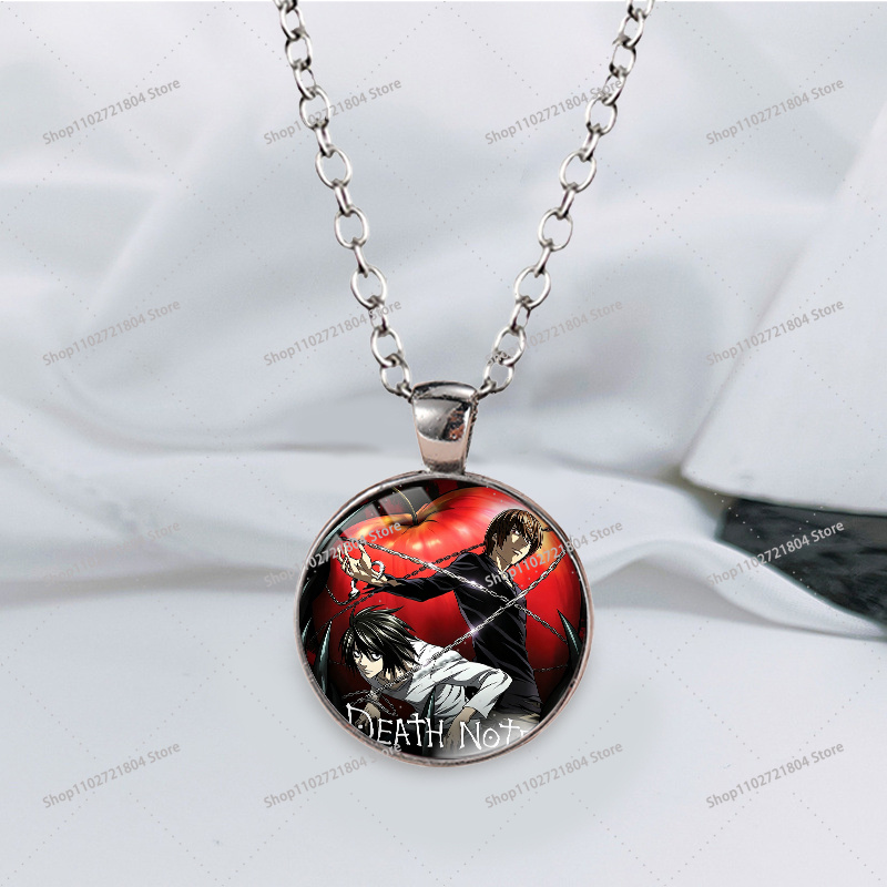 Death Note Time Gem Necklace f - Women Fashion Drawing ulasan dan harga