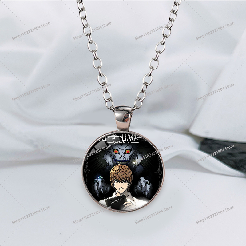 Death Note Time Gem Necklace f - Women Fashion Drawing ulasan dan harga