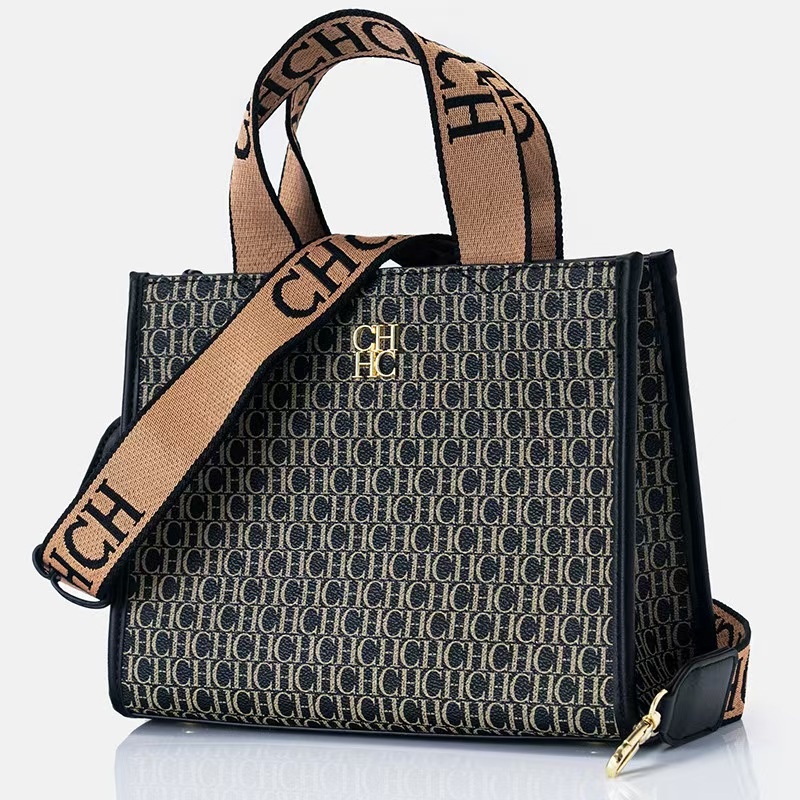 CH Fashion Monogram Print High - Women Fashion Brand Logo ulasan dan harga