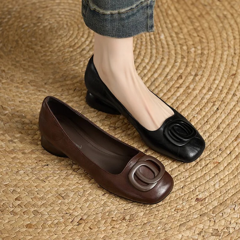 French Style Women Shoes Pumps - Women Fashion Heels ulasan dan harga