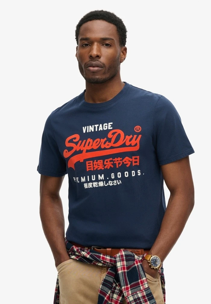 Vintage Logo Heritage Relaxed  - Women Fashion Brand Logo ulasan dan harga