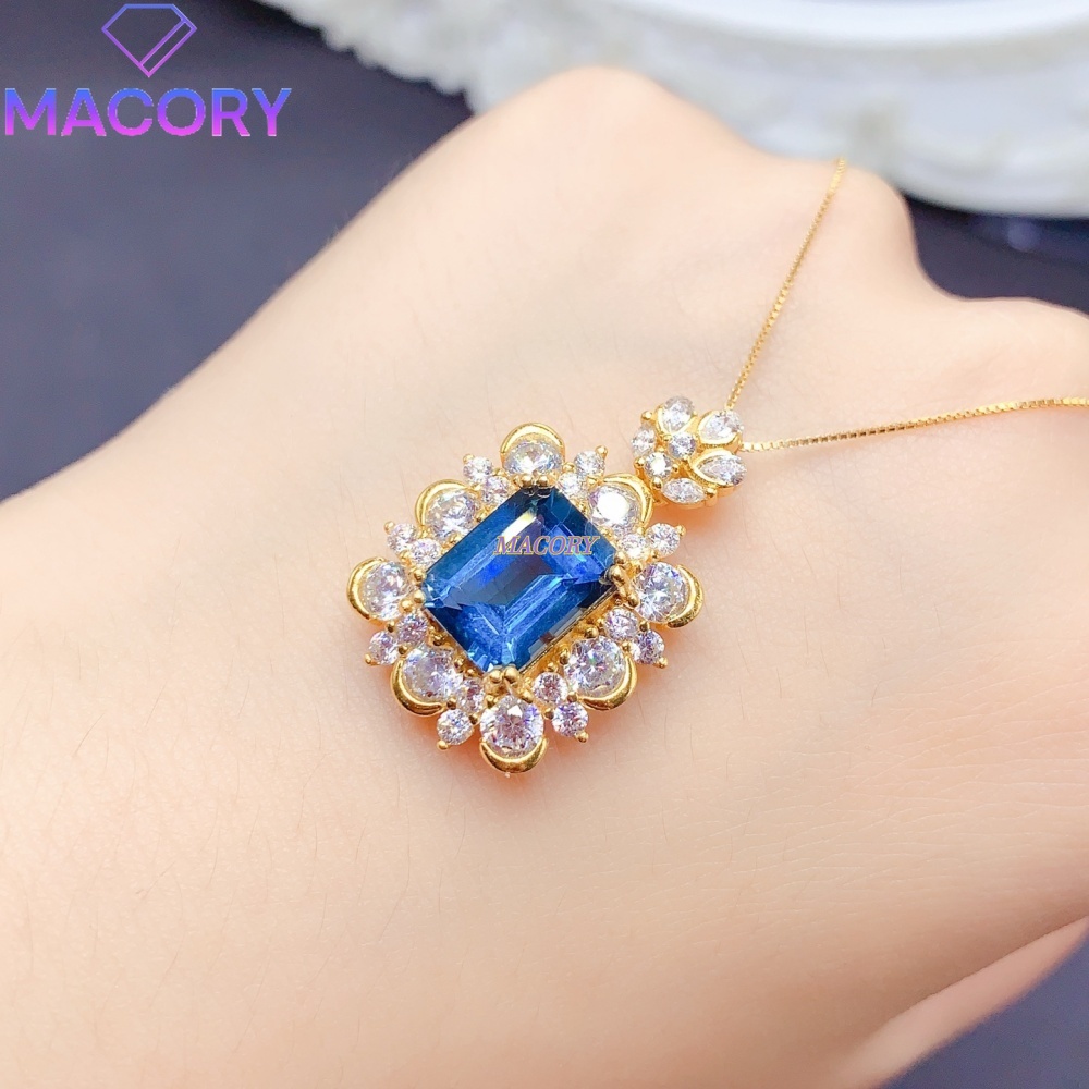 Natural London Blue Topaz Pend - Women'S Fashion London ulasan dan harga