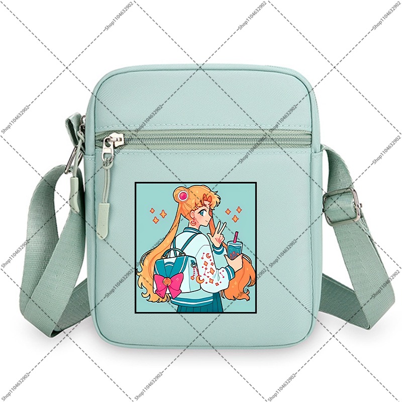 Sailor Moon Shoulder Bag Unise - Women Fashion Drawing ulasan dan harga