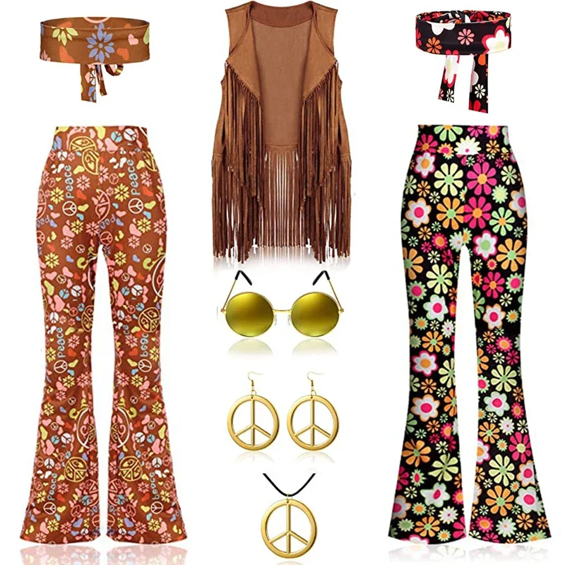 Hippie Disco 60s 70s Adults Pu - Women'S Fashion From The 70S ulasan dan harga