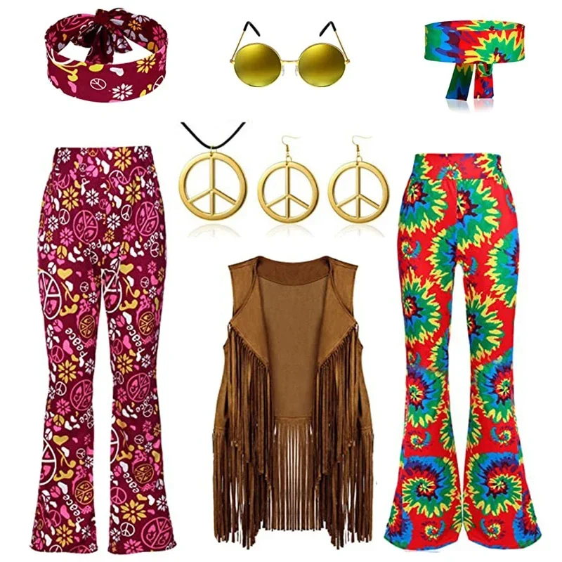 Hippie Disco 60s 70s Adults Pu - Women'S Fashion From The 70S ulasan dan harga