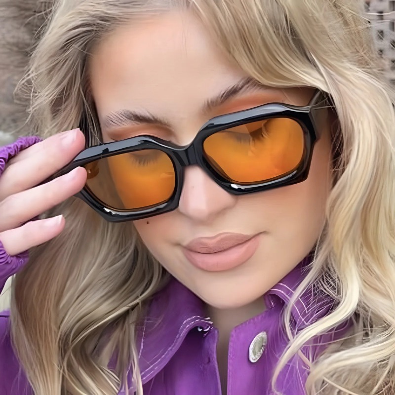 Fashion Square Sunglasses New  - Women Fashion Glasses ulasan dan harga