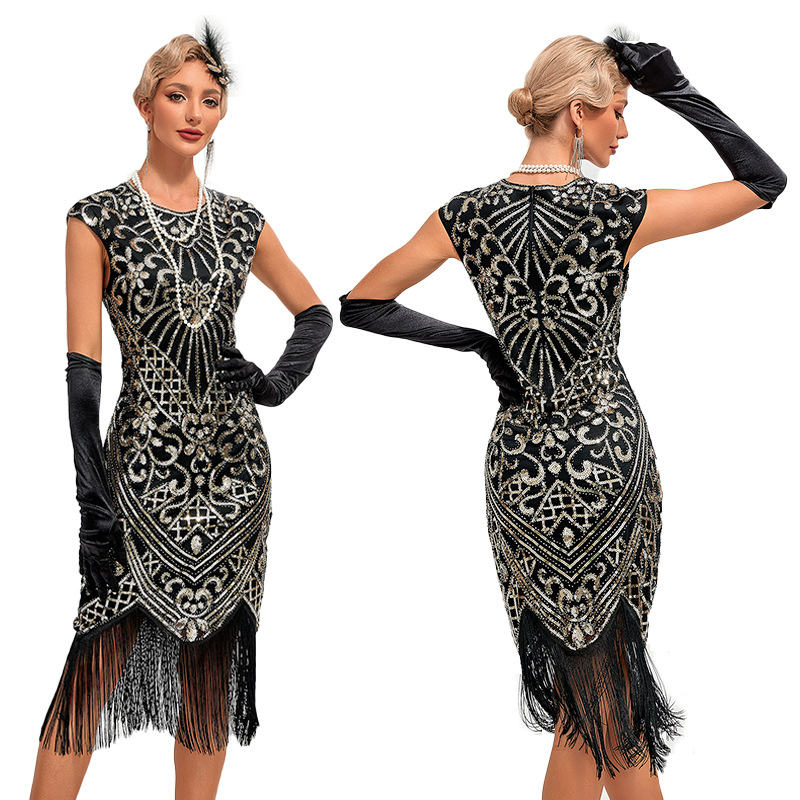 1920s Retro Great Gatsby Dress - Women'S Fashion Of The 1920S ulasan dan harga