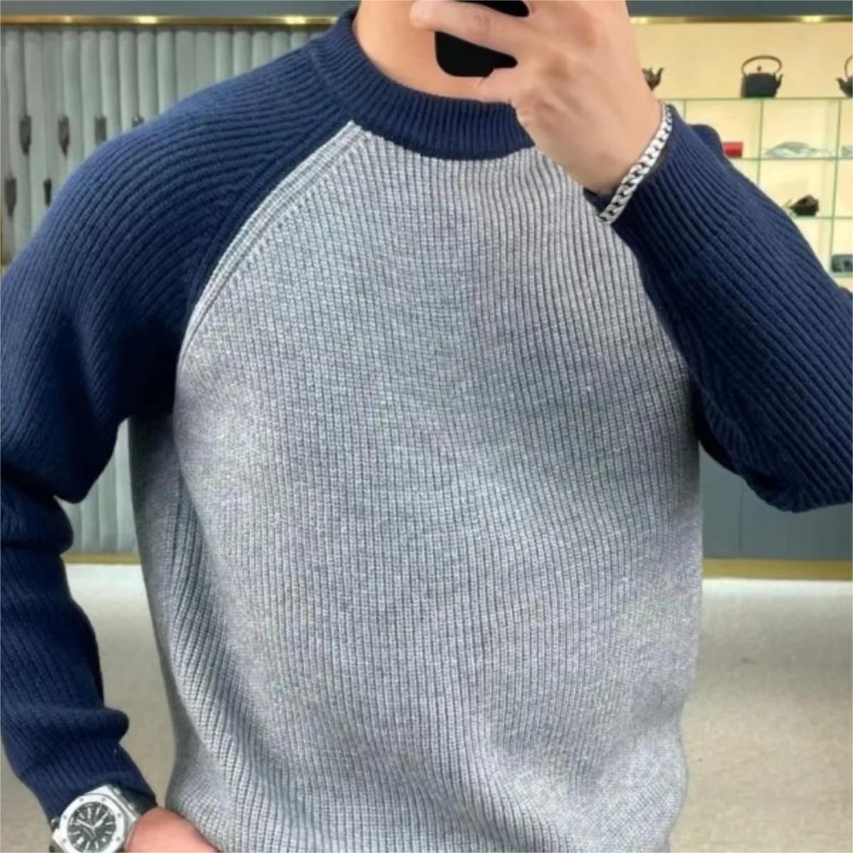 Autumn and winter fashionable  - Ribbed Knit Sweater ulasan dan harga