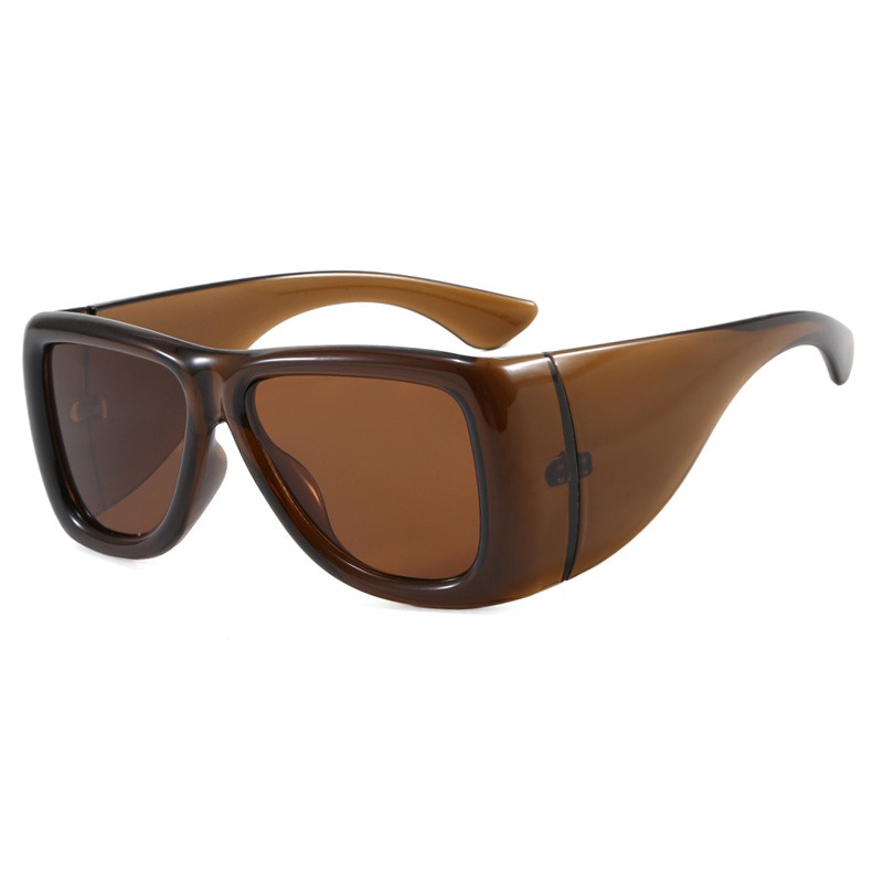 Vintage Oversize Square Y2K Su - Women Fashion Glasses ulasan dan harga