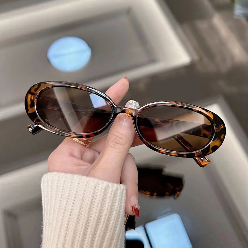 New Oval Vintage Sunglasses Wo - Women Fashion Glasses ulasan dan harga