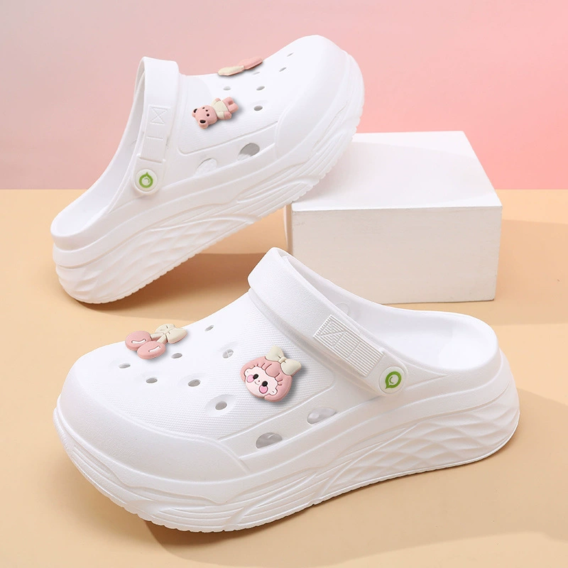 Chunky Platform Clogs Shoes fo - Women Fashion Drawing ulasan dan harga