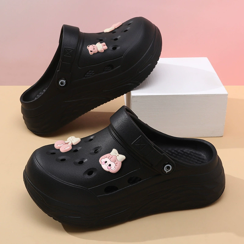 Chunky Platform Clogs Shoes fo - Women Fashion Drawing ulasan dan harga