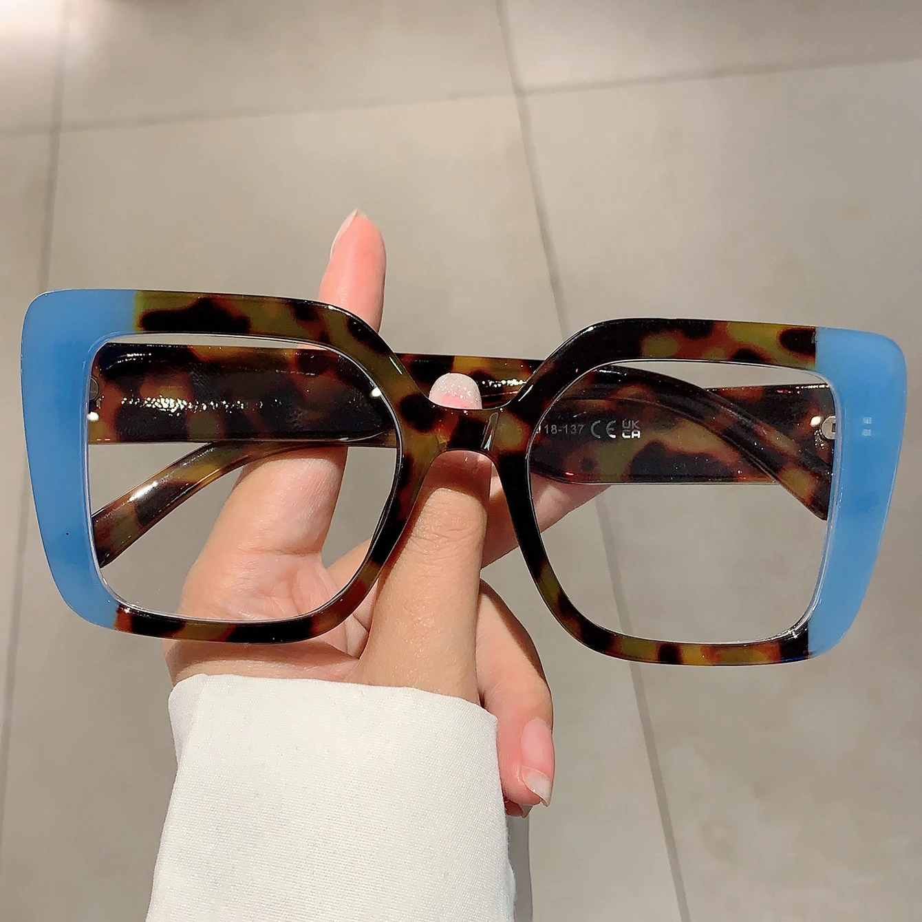 GM LUMIAS Oversized Square Gla - Women'S Fashion Glasses Non Prescription ulasan dan harga