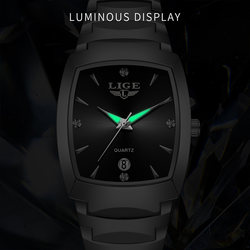 LIGE Watch women Business Luxu - Women'S Fashion Quartz Watch ulasan dan harga