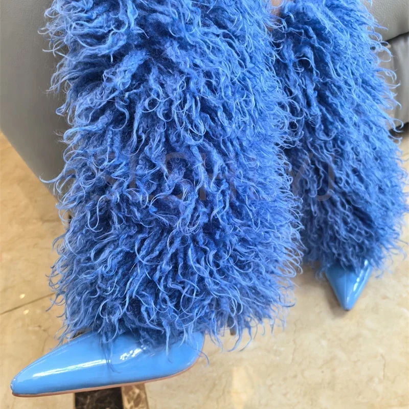 Fashion Candy Colored Plush Kn - Women'S Fashion Magazines ulasan dan harga