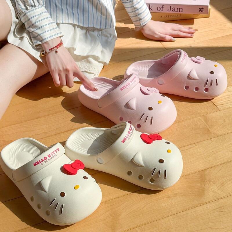 Croc Shoes for Girls Hello Kit - Women Fashion Drawing ulasan dan harga