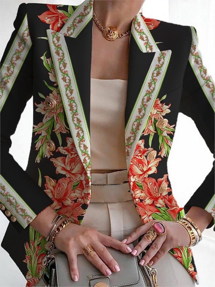 Spring Autumn Women's Top Suit - Blazer Women Oversized ulasan dan harga