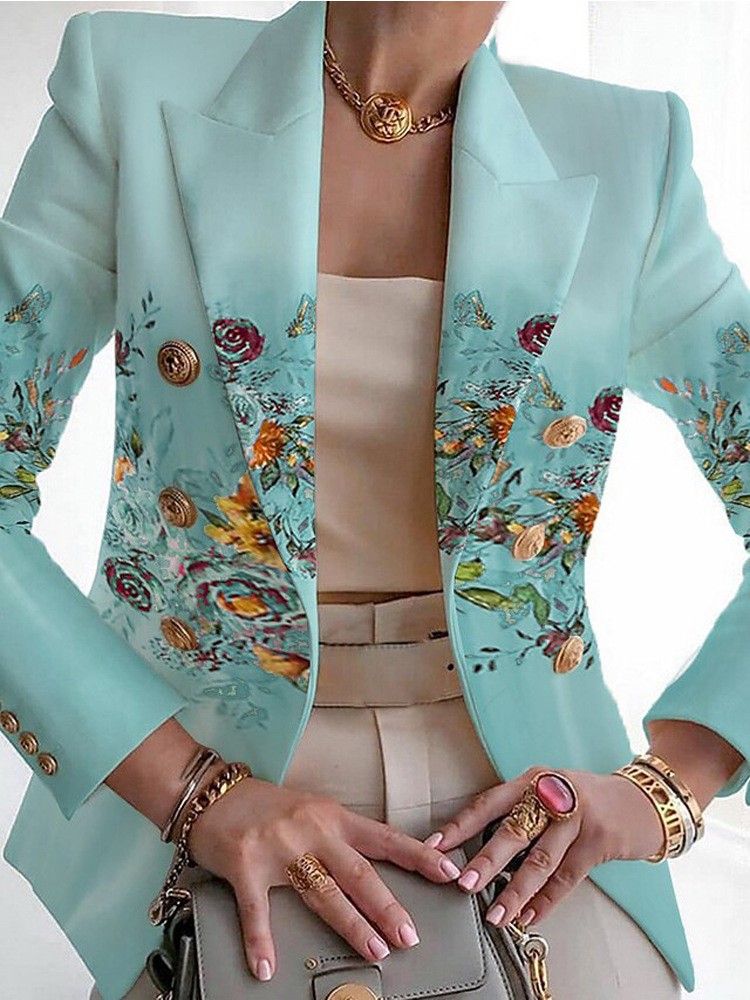 Spring Autumn Women's Top Suit - Blazer Women Oversized ulasan dan harga