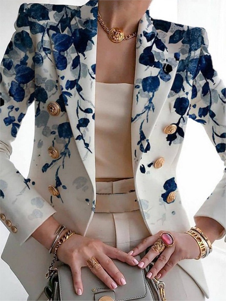 Spring Autumn Women's Top Suit - Blazer Women Oversized ulasan dan harga