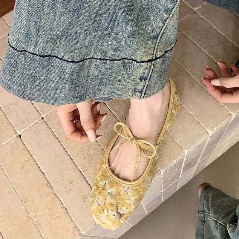 Gentle New Chinese Rose Mesh M - Women Fashion Heels ulasan dan harga